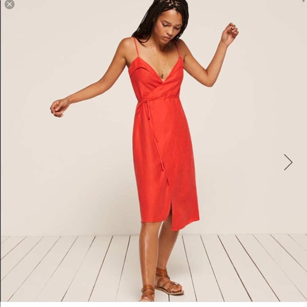 Reformation Wrap Dress